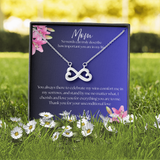 FOR MOM   HEART TO HEART NECKLACE