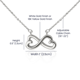 FOR MOM   HEART TO HEART NECKLACE