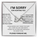 I'M SORRY   ENDLESS LOVE NECKLACE.... I WAS WRONG