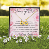 ENDLESS LOVE NECKLACE TO MOM FROM DAUGHTER