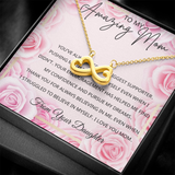 ENDLESS LOVE NECKLACE TO MOM FROM DAUGHTER