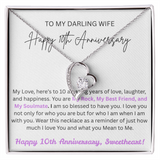 TO MY DARLING WIFE HAPPY 10TH ANNIVERSARY