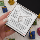 TO MY BEAUTIFUL GRANDDAUGHTER...FOREVER LOVE NECKLACE