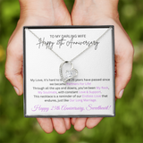 TO MY DARLING WIFE      HAPPY 25TH ANNIVERSARY