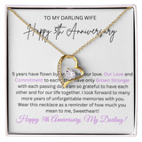 TO MY DARLING WIFE HAPPY 5TH ANNIVERSARY