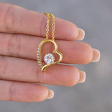 I'M SORRY  FORVER LOVE NECKLACE...A BRUISE HEART