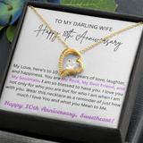 TO MY DARLING WIFE HAPPY 10TH ANNIVERSARY