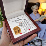 TO DAUGHTER CROWN NECKLACE...From Dad   NO MATTER