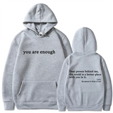 retro pullover hoodie relaxed fit design