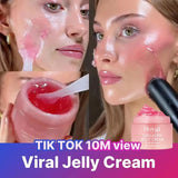 GLASS GLOW COLLAGEN JELLY CREAM DAILY REPAIR MOISTURIZER - DEEP HYDRATION