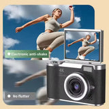 POCKET FLIP SELFIE TRAVEL CAMERA-48MP WITH 180 DEGRESS FLIP SCREEN