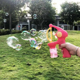 ELECTRIC BUBBLE GUN MACHINE FOR KIDS - OUTDOOR FUN - BEACH DAYS