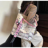 hello kitty shoulder bag large capacity side view