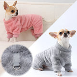 COZY PUP FLEECE WINTER JUMPSUIT FOR DOGS