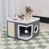 COZY MULTI TIER CAT CUBE RETREAT