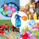 PORTABLE AIR WATER BOMB BALLOON PUMPSET- FILL FAST - KIDS PARTIES - SUMMER SPLASH
