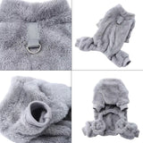 COZY PUP FLEECE WINTER JUMPSUIT FOR DOGS