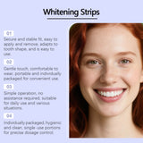 BRIGHT PURPLE SMILE WHITENING STRIPS KIT