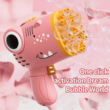 DINO BLAST BUBBLE GUN
