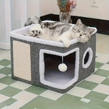 COZY MULTI TIER CAT CUBE RETREAT