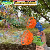 DINO BUBBLE BLAST TOY- GIANT BUBBLES - BOYS AND GIRLS - OUTDOOR FUN- AUTOMATIC