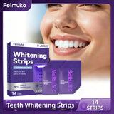 BRIGHT PURPLE SMILE WHITENING STRIPS KIT