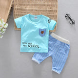 EVERYDAY KIDS COTTON PLAYWEAR SET-BREATHABLE KIDS COTTON OUTFIT
