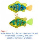 BABY  BATH LIGHT-UP SWIMMING FISH TOY - Realistic Clownfish • Water-Activated • Makes Bath Time Fun &amp; Exciting!