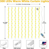 MAGICAL LED LIGHTS CURTAIN