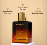 G.O.A.T. MAN EAU DE PARFUM – BELLAVITA LUXURY BOLD SIGNATURECOLOGNE (100ml)