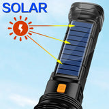 ROGUE SOLAR LED SURVIVAL LIGHT TORCH