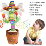 TALKING DANCING CACTUS BABY TOY-Repeats Your Voice • Sings  • Keeps Kids Laughing for Hours!