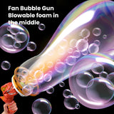 DINO BUBBLE BLAST TOY- GIANT BUBBLES - BOYS AND GIRLS - OUTDOOR FUN- AUTOMATIC