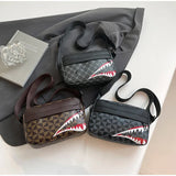 SHARK BITE EVERYDAY CROSSBODY BAG - LIGHTWEIGHT - STYLISH- EASY TO WEAR