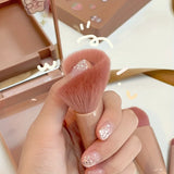 COMPACT TRAVEL GROOMING BRUSH KIT WITH MIRROR..ON-THE-GO-BEAUTY