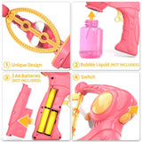 ELECTRIC BUBBLE GUN MACHINE FOR KIDS - OUTDOOR FUN - BEACH DAYS