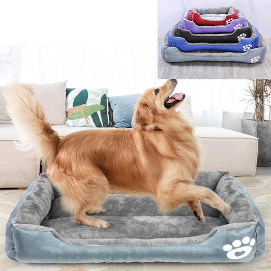 Comfy Giant Plush Pet Sofa Bed