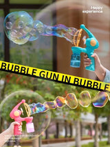 ELECTRIC BUBBLE GUN MACHINE FOR KIDS - OUTDOOR FUN - BEACH DAYS