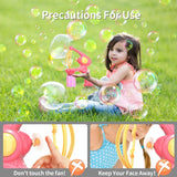 ELECTRIC BUBBLE GUN MACHINE FOR KIDS - OUTDOOR FUN - BEACH DAYS