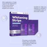 BRIGHT PURPLE SMILE WHITENING STRIPS KIT