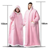 SNUGCOZY FLANNEL HOODIE BLANKET