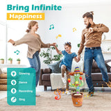 TALKING DANCING CACTUS BABY TOY-Repeats Your Voice • Sings  • Keeps Kids Laughing for Hours!
