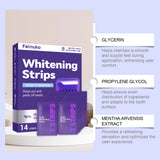 BRIGHT PURPLE SMILE WHITENING STRIPS KIT