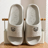 BEAR PRINT INDOOR SLIPPERS