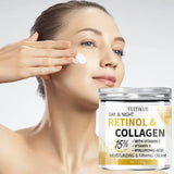 EVERFIRM DAILY RETINOLCOLLAGEN CREAM FOR MEN -ANTI-AGING MOISTURIZER TO REDUCE WRINKLES